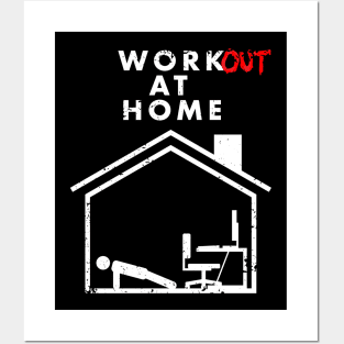 Workout at Home Posters and Art